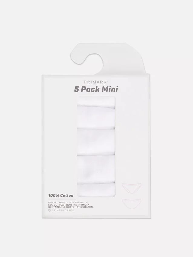 5-pack essential mini briefs