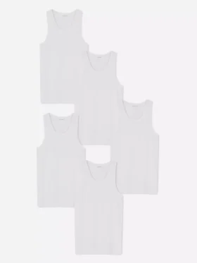 5-pack essential vests