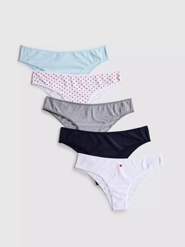 5-pack everyday brazilian briefs