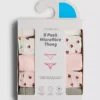 5-pack microfiber thongs