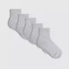 5-pack quarter crew socks