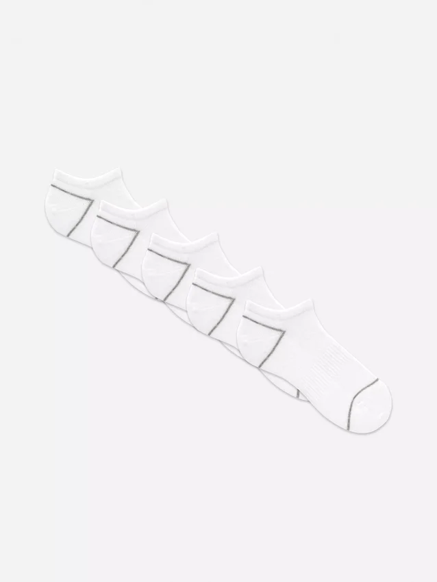5-pack terry sneaker socks