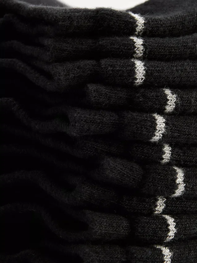 5-pack terry sneaker socks