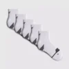 5pk active quarter crew socks