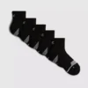 5pk active quarter crew socks