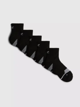5pk active quarter crew socks