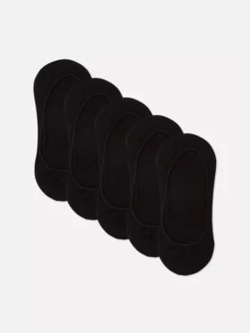 5pk cotton liner socks
