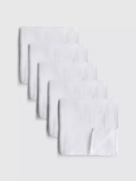 5pk cotton muslin cloths