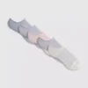 5pk cotton no-show ankle socks