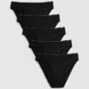 5pk cotton-rich bikini