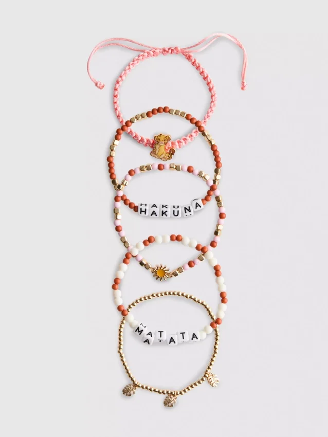 5pk disney's the lion king bracelet set