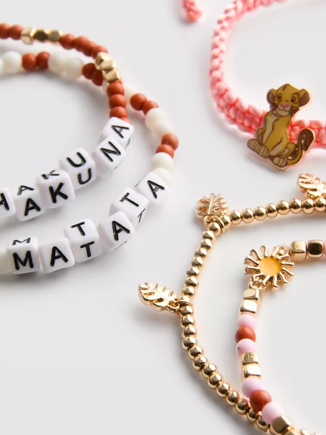 5pk disney's the lion king bracelet set