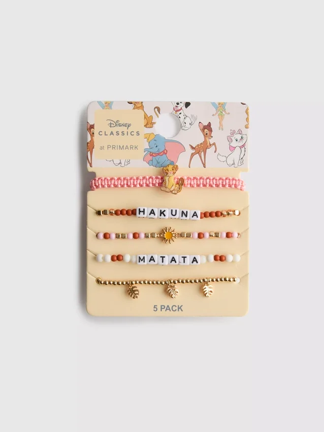 5pk disney's the lion king bracelet set