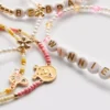 5pk disney's winnie the pooh beaded charm bracelets