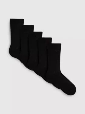 5pk formal crew socks