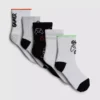 5pk gaming patterned ankle socks
