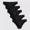 5pk microfiber brazilian briefs