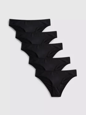 5pk microfiber brazilian briefs