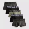 5pk patterned hipster briefs