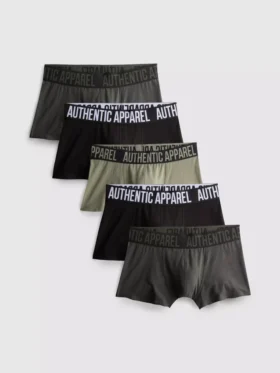 5pk patterned hipster briefs