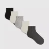 5pk quarter crew socks