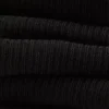 5pk ribbed quarter socks