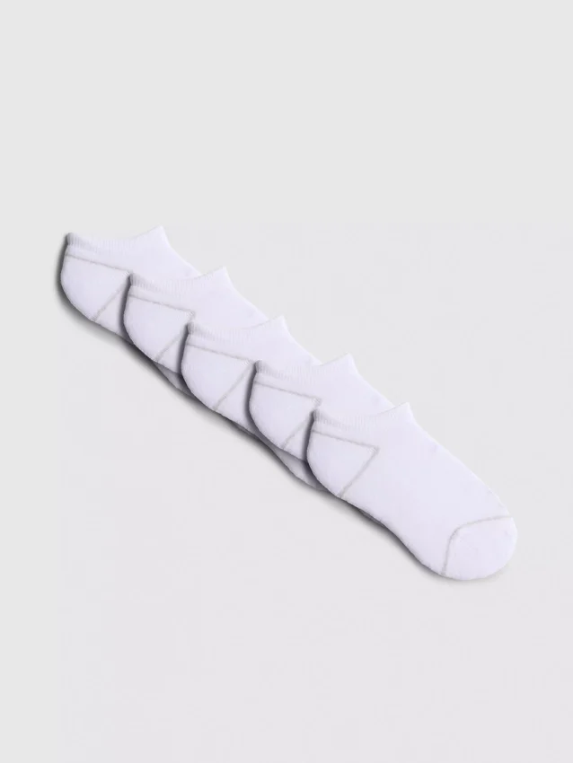 5pk sneaker socks