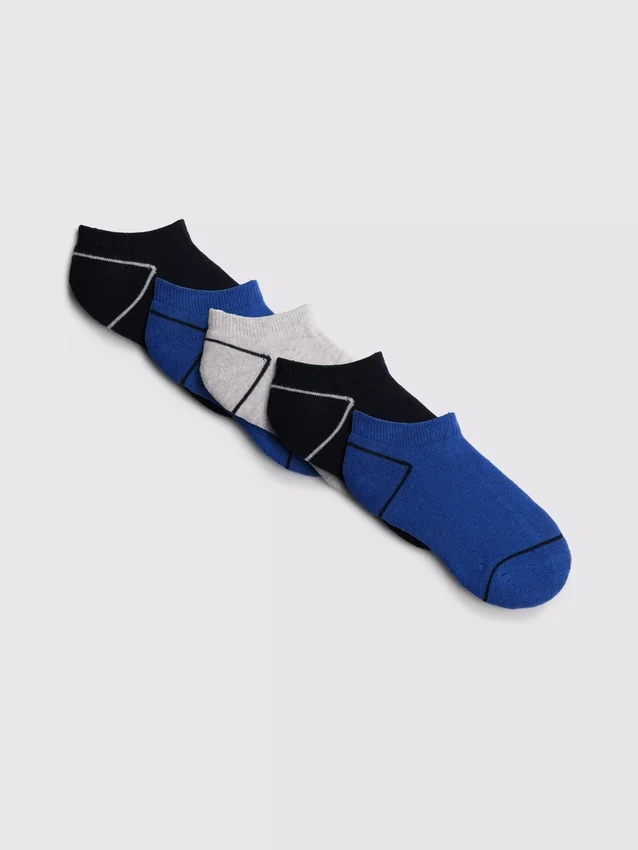 5pk sneaker socks