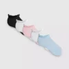 5pk tulle trim sneaker socks