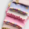 5pk unicorn graphic quarter socks