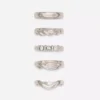 5pk various design rings