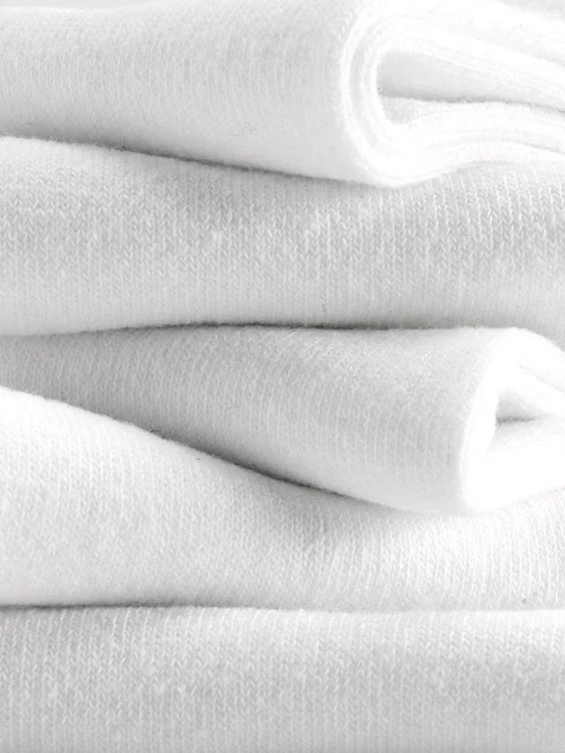 5pk white crew socks