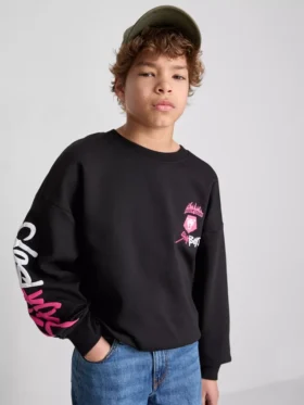 6-15yrs | kpop demon hunters graphic sweatshirt