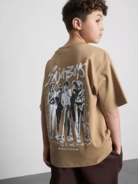 6-15yrs | kpop demon hunters saja boys graphic t-shirt