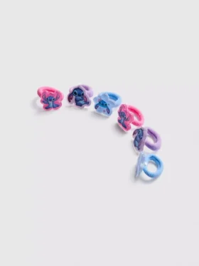 6-pack disney's stitch ponytail holders