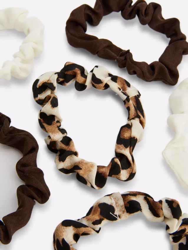 6-pack hair scrunchies