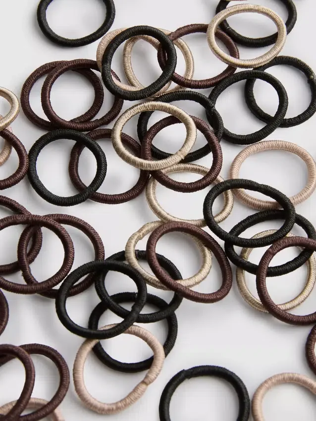 60-pack mini hair bands