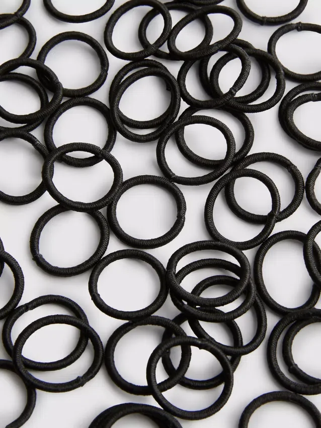 60-pack mini hair bands