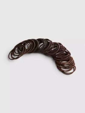 60-pack skinny hair bands