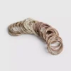 60-pack skinny hair bands