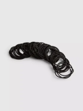 60-pack skinny hair bands