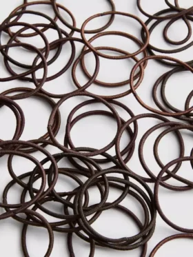 60-pack skinny hair bands
