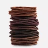 60-pack skinny ponytail holders