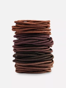 60-pack skinny ponytail holders