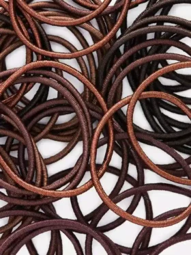 60-pack skinny ponytail holders