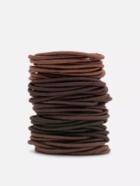 60-pack thick elastic hair bands