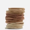 60-pack thick elastic hair bands