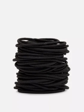 60-pack thick elastic hair bands