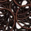 60-pack thick elastic hair bands