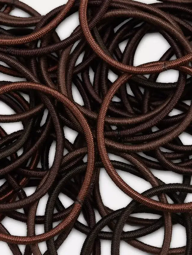60-pack thick elastic hair bands